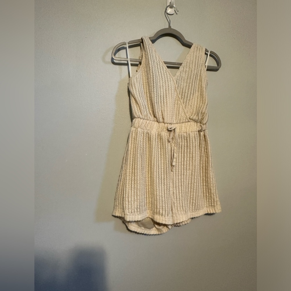 Romper swim coverup